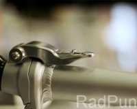 Nahaufnahme am Fahrrad