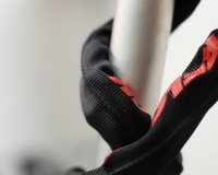 Nahaufnahme Fahrradschloss